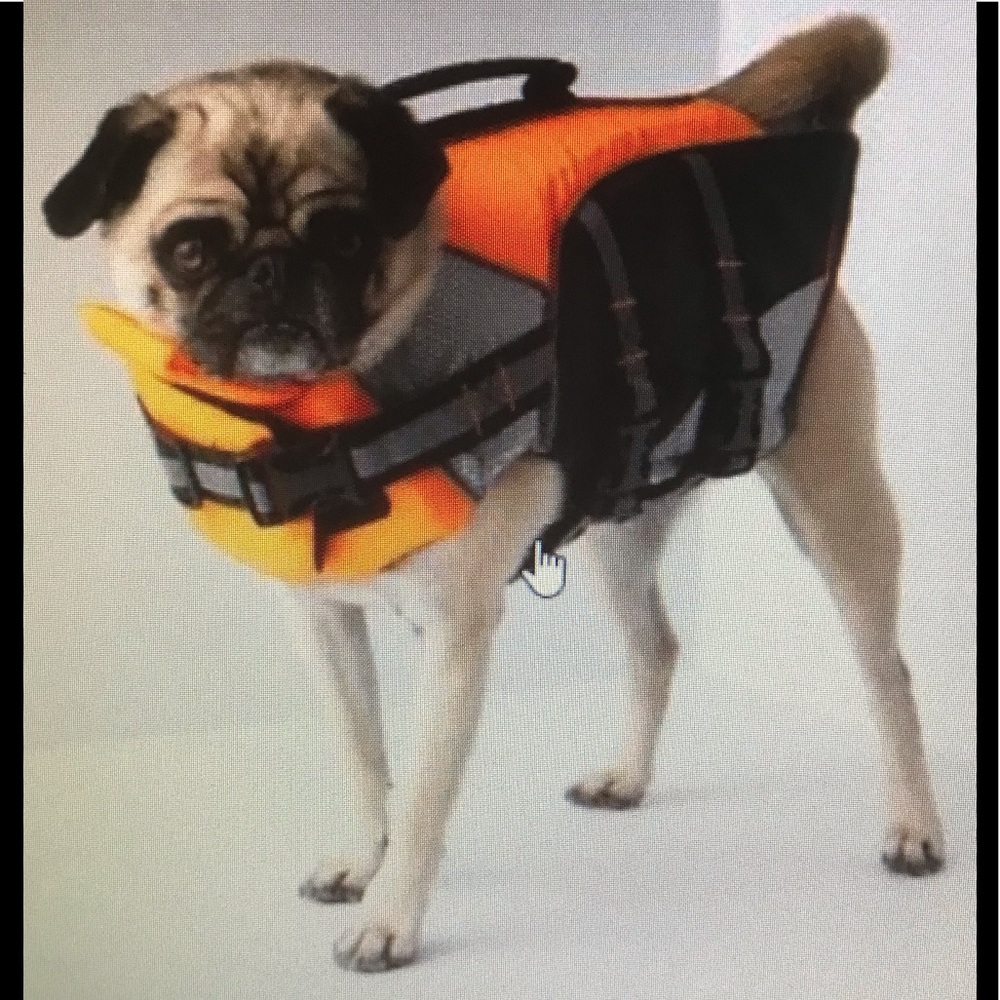 🎉2XHP🎉PMP Silver Paw life vest for dogs